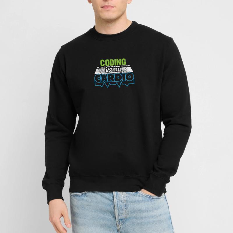 PROGRAMMERS Coding est mon développeur Cardio Funny Sweat-shirt Unisexe