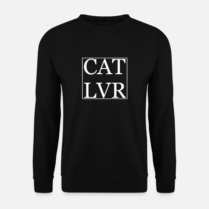 Cat lover - Sweat-shirt Unisexe - noir