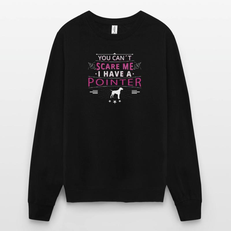 Pointer anglais Pointer peur Sweat-shirt Unisexe