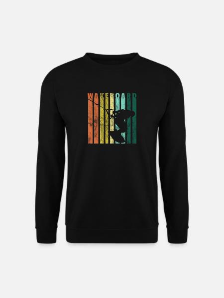 Wakeboarder Geschenk Wakeboard Wasserski - Unisex Pullover - Schwarz