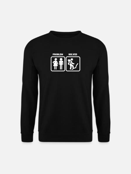 Klettern - Lustig - Bergsteigen - Geschenk - Unisex Pullover - Schwarz