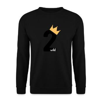2 cadeau d'anniversaire - Sweat-shirt Unisexe - noir - Devant - Alina (178cm) & Michal (187cm)