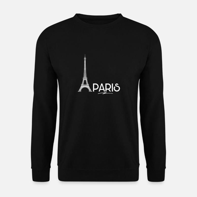Eiffelturm - Paris- Frankreich - Unisex Pullover - Schwarz