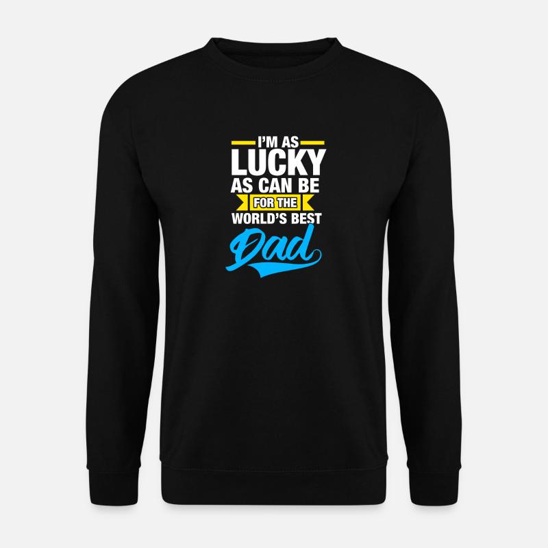 Bester Vater der Welt - Unisex Pullover - Schwarz
