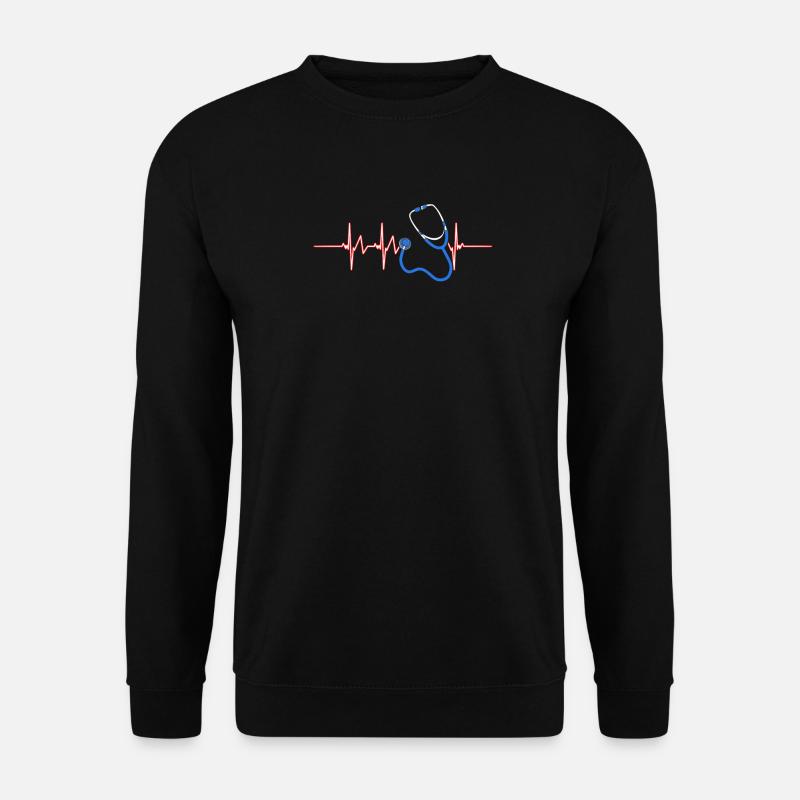 Doktor Herzschlag - Unisex Pullover - Schwarz