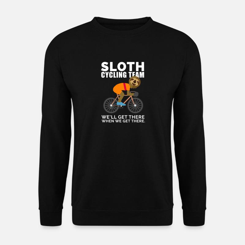 Sloth Cycling Team - Unisex Sweatshirt - black
