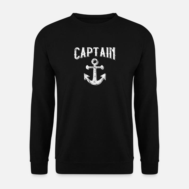 captain - Unisex Sweatshirt - black