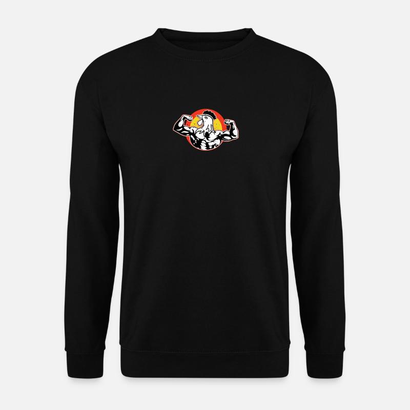 Tough Rooster - Unisex Pullover - Schwarz