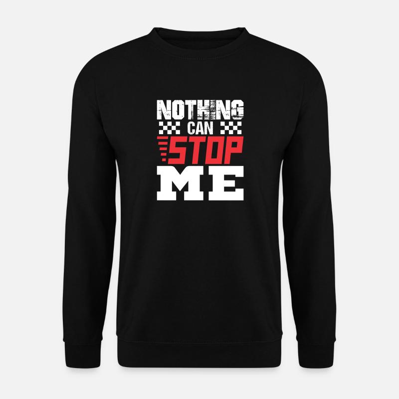 Rennfahrer - Unisex Pullover - Schwarz