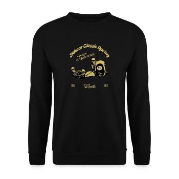 Sidecar Classic Racing - Sweat-shirt Unisexe - noir - Devant - Alina (178cm) & Michal (187cm)
