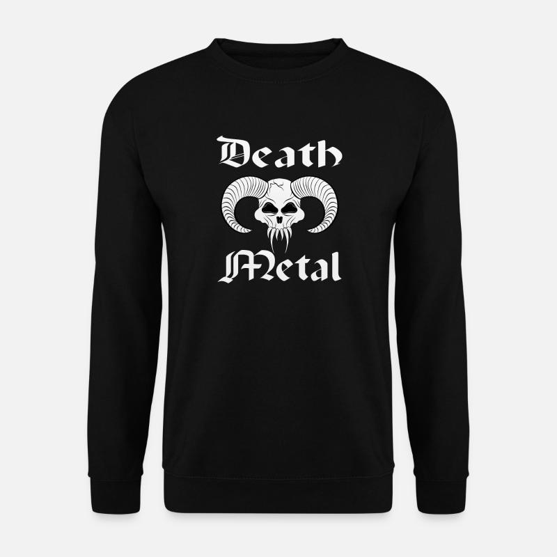 Death Metal - Unisex Pullover - Schwarz