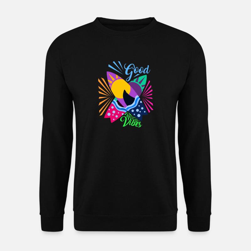 Planches de surf - Sweat-shirt Unisexe - noir