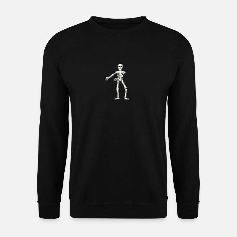 Floss Dance Déplacer le squelette - Sweat-shirt Unisexe - noir
