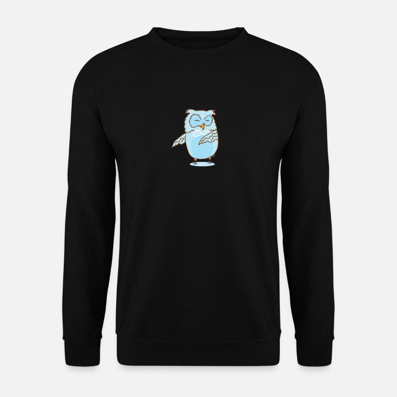 Floss Dance Move Owl - Unisex Sweatshirt - black