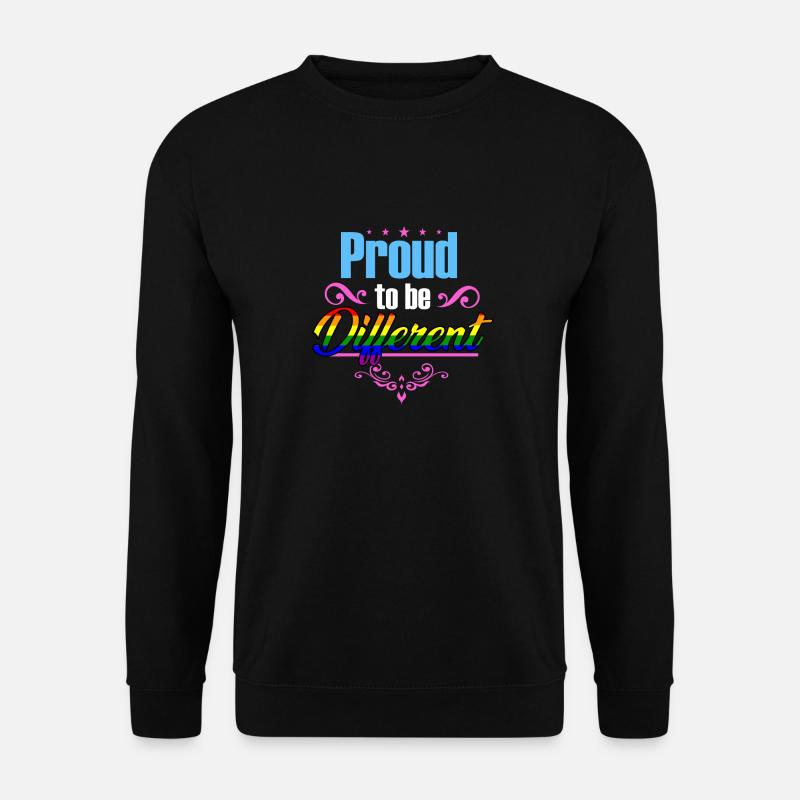 Proud to be Different - Unisex Pullover - Schwarz