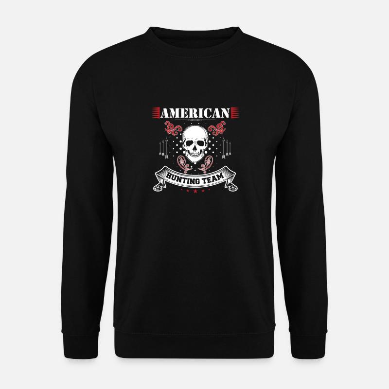 American Hunting Team - Unisex Pullover - Schwarz