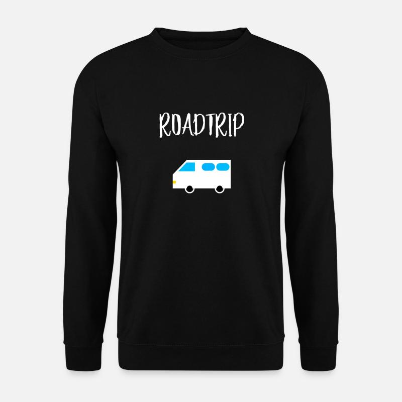 ROAD TRIP - Unisex Sweatshirt - black