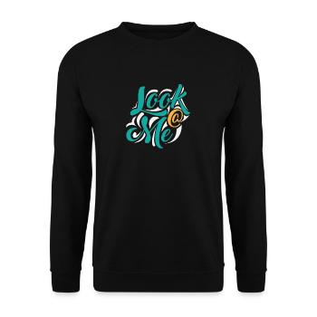 Cadeau de beauté modèle glamour disant - Sweat-shirt Unisexe - noir - Devant - Alina (178cm) & Michal (187cm)