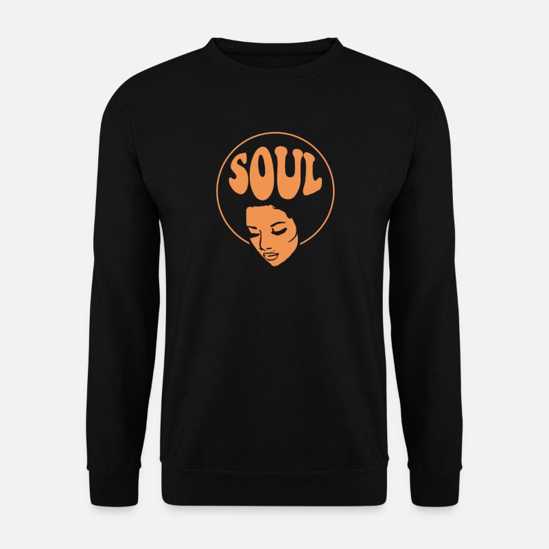 Soul Musik Black Music Jazz - Unisex Pullover - Schwarz