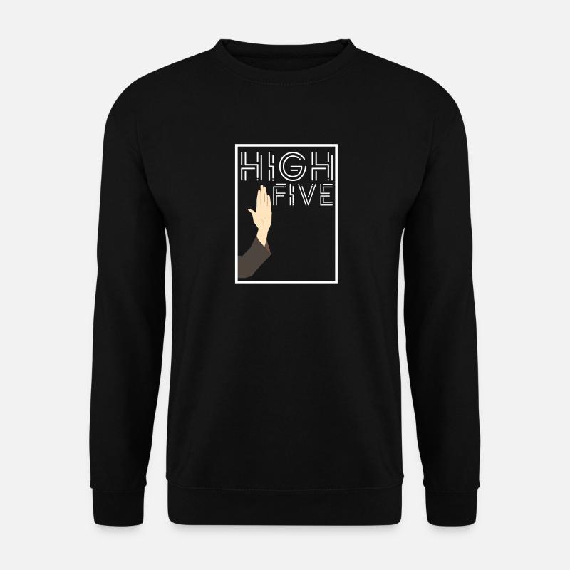HIGH FIVE - Unisex Sweatshirt - black