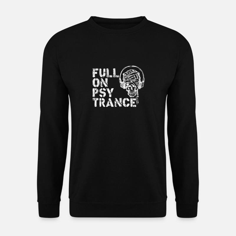 Psytrance - Unisex Pullover - Schwarz