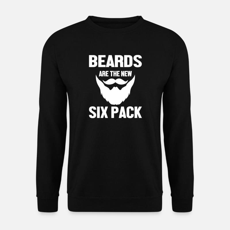 Beard's The New Six-Pack - Unisex Sweatshirt - black