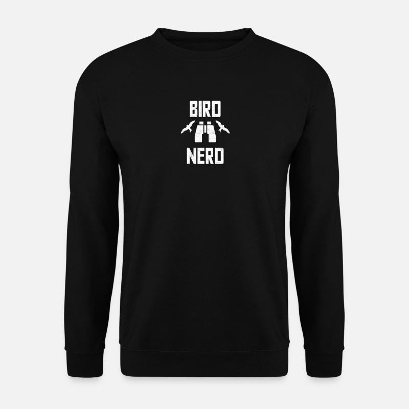 Bird Nerd - Unisex Pullover - Schwarz