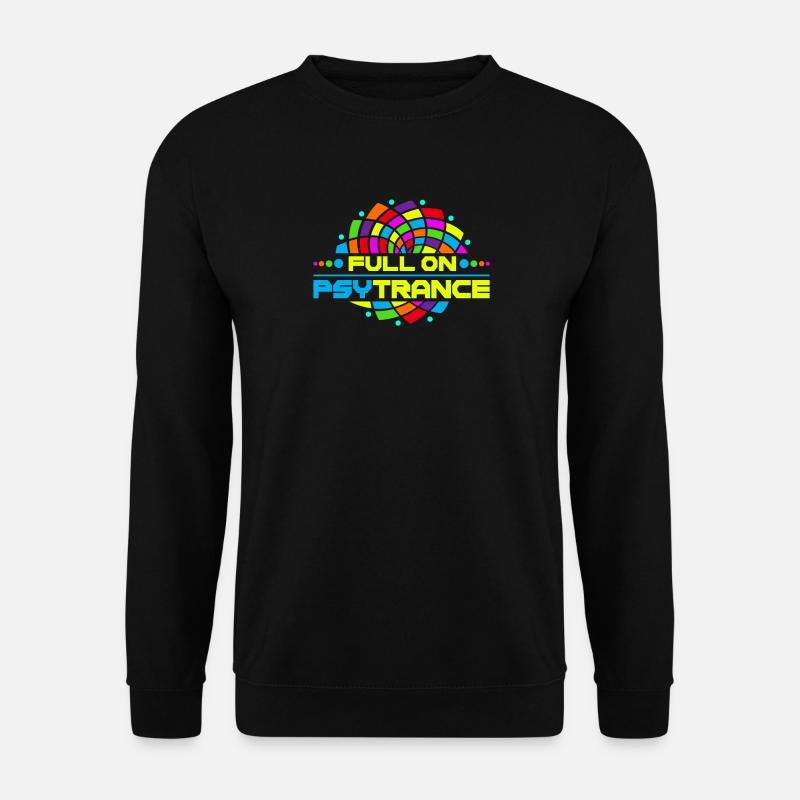 psytrance - Unisex Sweatshirt - black