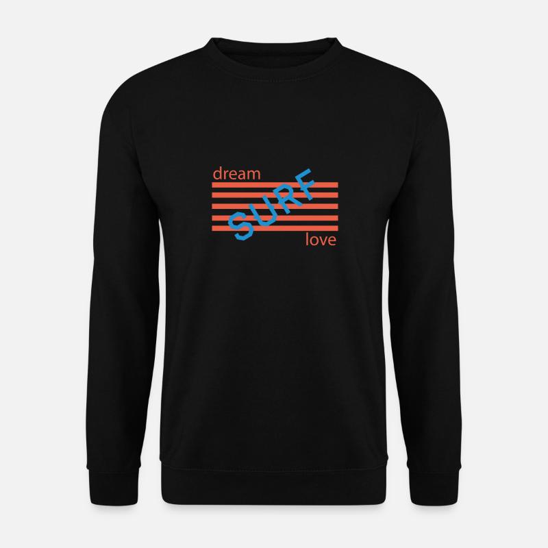 surf - Unisex Sweatshirt - black
