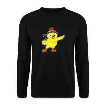 Karate chicks! - Unisex Sweatshirt - black - Front - Alina (178cm) & Michal (187cm)