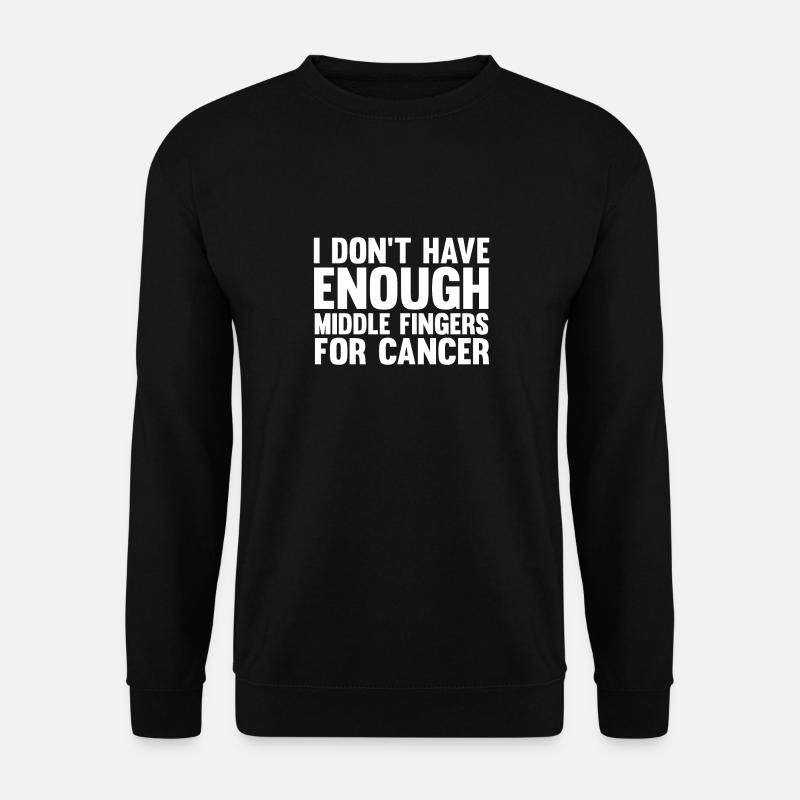 Ich habe nicht genug Mittelfinger für.. - Geschenk - Unisex Pullover - Schwarz