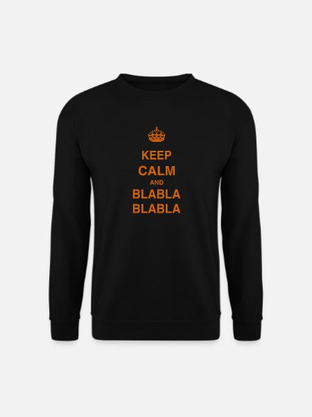 keep Calm - Unisex Sweatshirt - black