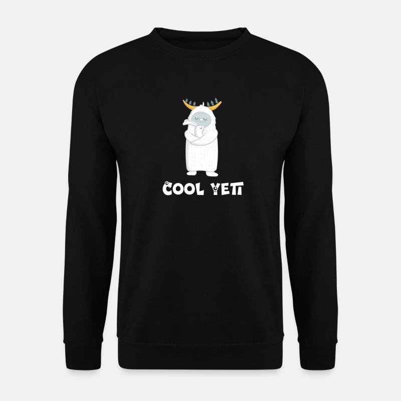 Cool Yeti - Unisex Sweatshirt - black