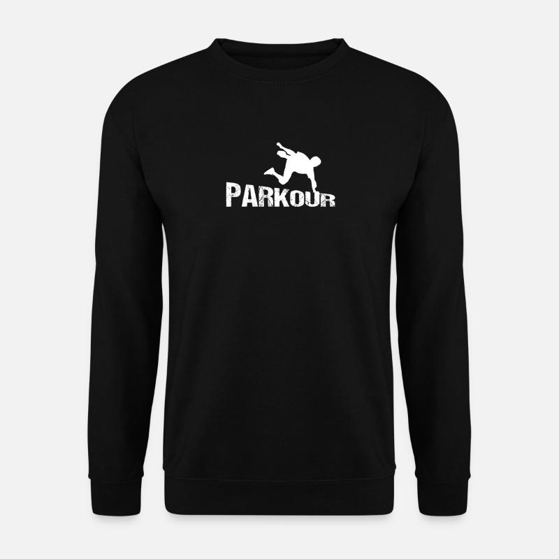 Parkour - Unisex Pullover - Schwarz