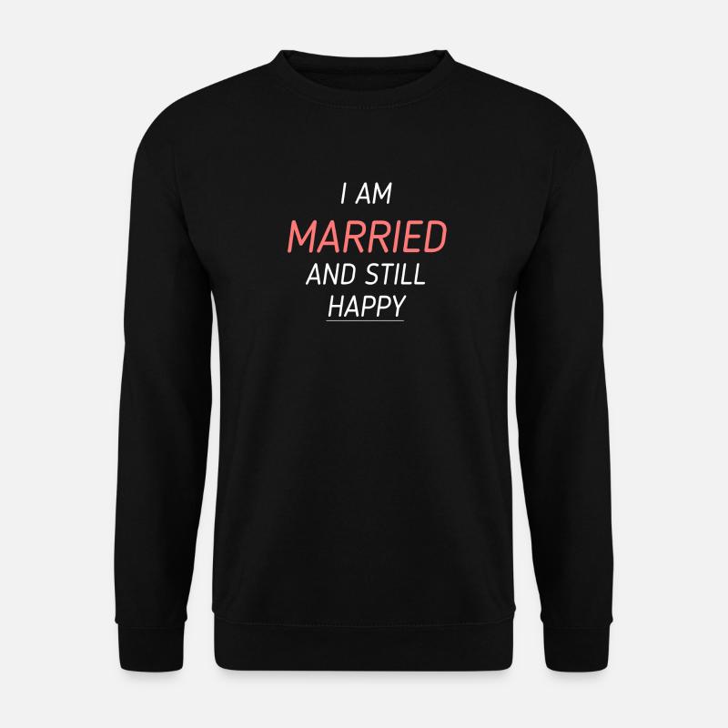 WEDDING GIFT - Unisex Sweatshirt - black