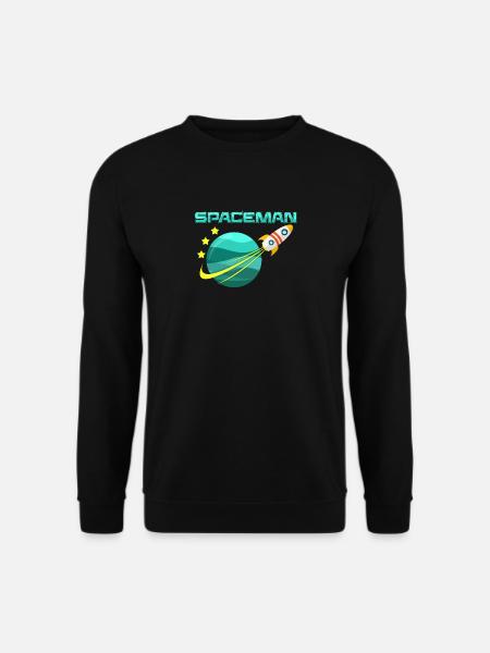 spaceman - Unisex Sweatshirt - black