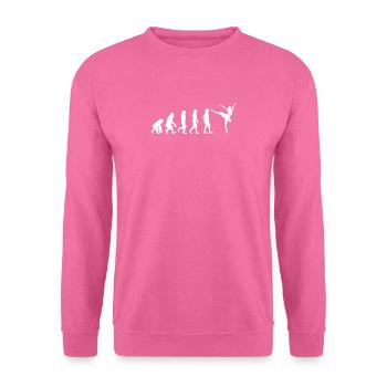 Ballerina Ballett Evolution Shirt Geschenk - Unisex Pullover - Pink - Vorne