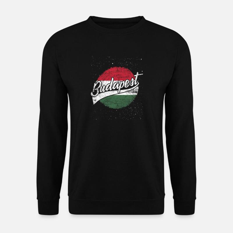 Budapest - Unisex Pullover - Schwarz