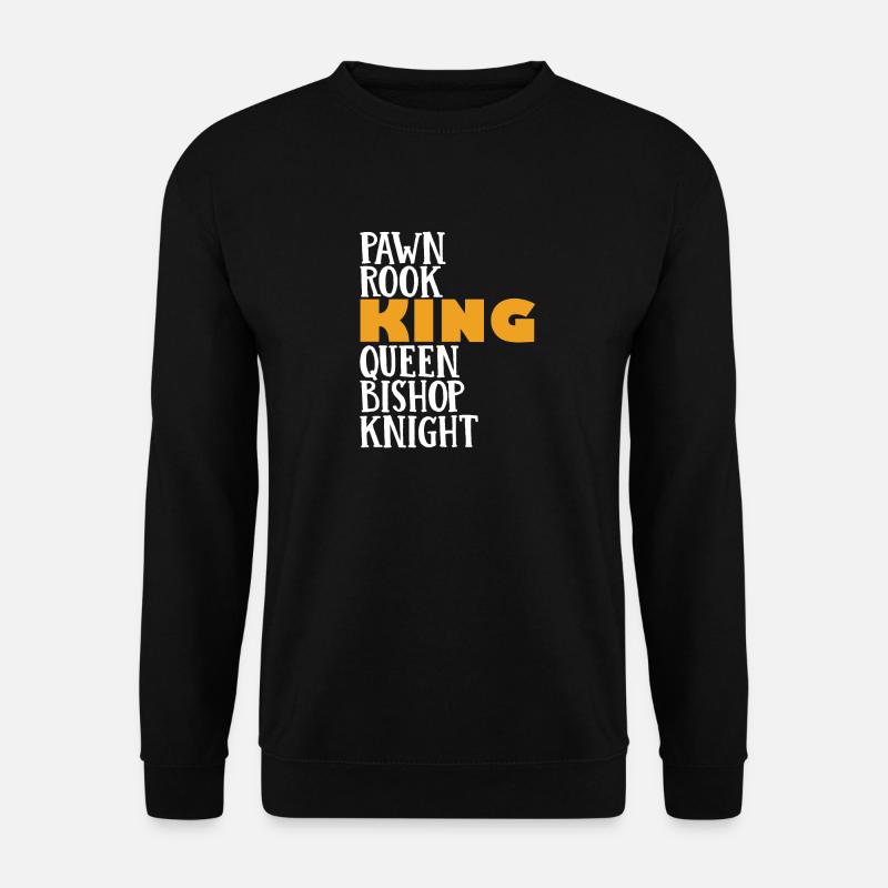 Schach - Unisex Pullover - Schwarz