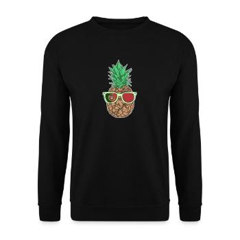 Portugal T-Shirt - Unisex Pullover - Schwarz - Vorne - Alina (178cm) & Michal (187cm)