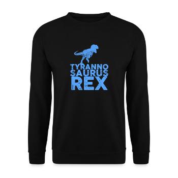 Cadeau de Tyrannosaurus Rex - Sweat-shirt Unisexe - noir - Devant - Alina (178cm) & Michal (187cm)