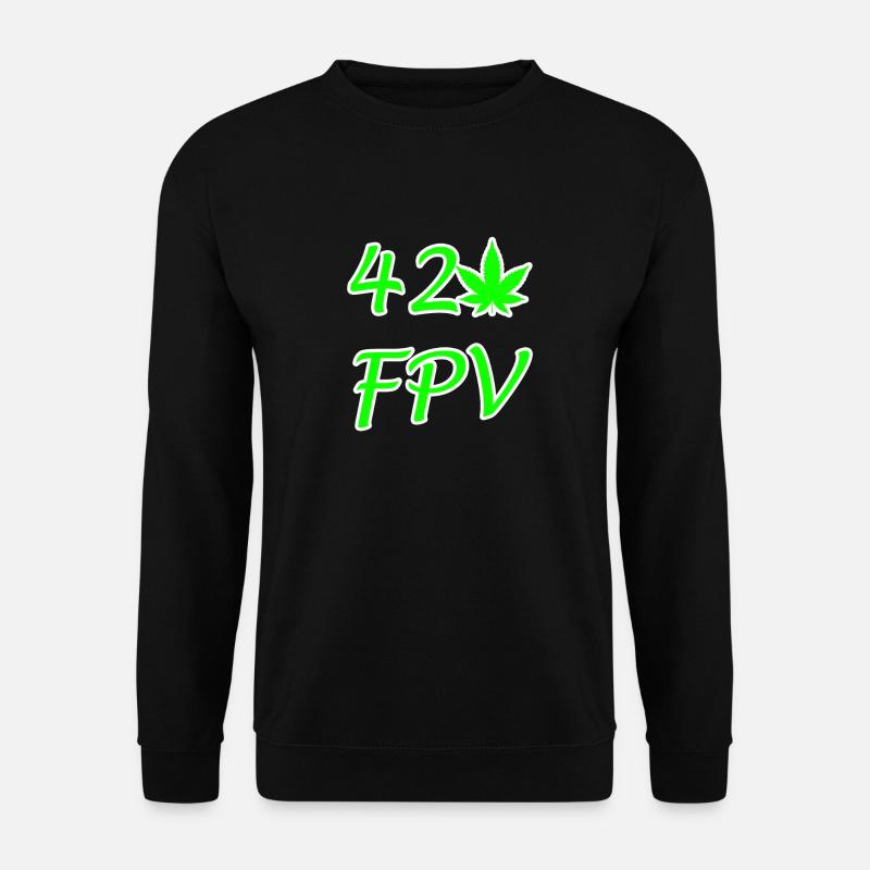 420 FPV - Unisex Sweatshirt - black