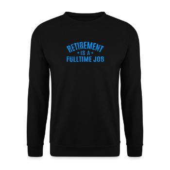 Rente - Unisex Pullover - Schwarz - Vorne - Alina (178cm) & Michal (187cm)