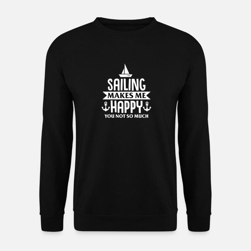sailing - Unisex Sweatshirt - black