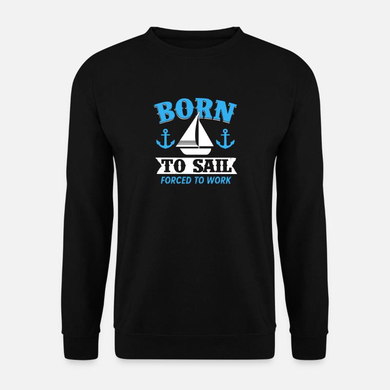 Segeln - Unisex Pullover - Schwarz