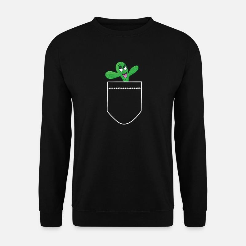 Kaktus - Unisex Pullover - Schwarz