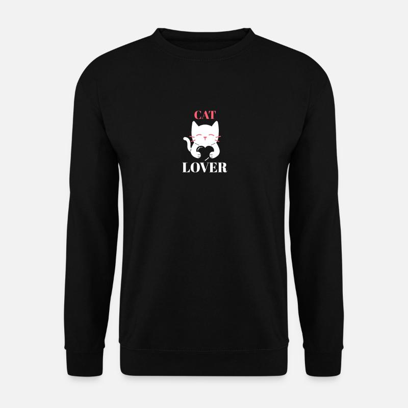 Katze - Unisex Pullover - Schwarz