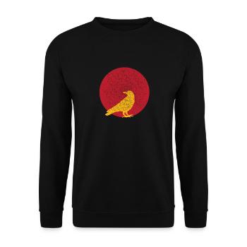 Rabe - Unisex Pullover - Schwarz - Vorne - Alina (178cm) & Michal (187cm)