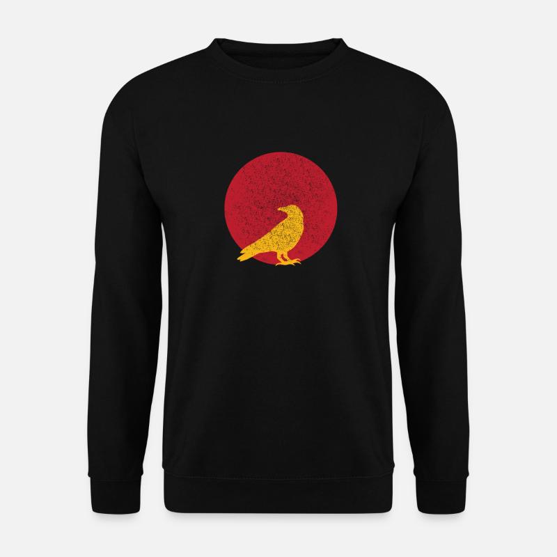 Crow - Unisex Sweatshirt - black