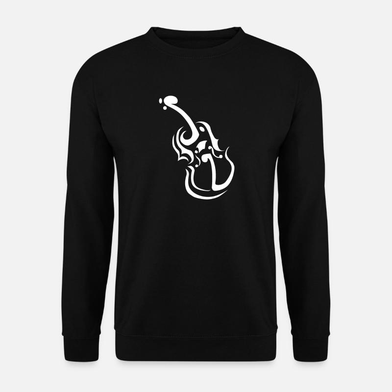 Violin Clipart Notes - Unisex Pullover - Schwarz